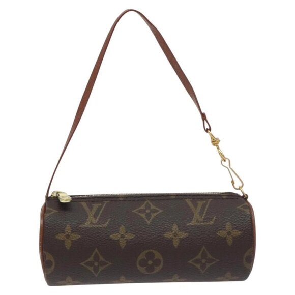 LOUIS VUITTON Monogram Papillon Pouch LV Auth 130312 - Picture 2 of 15